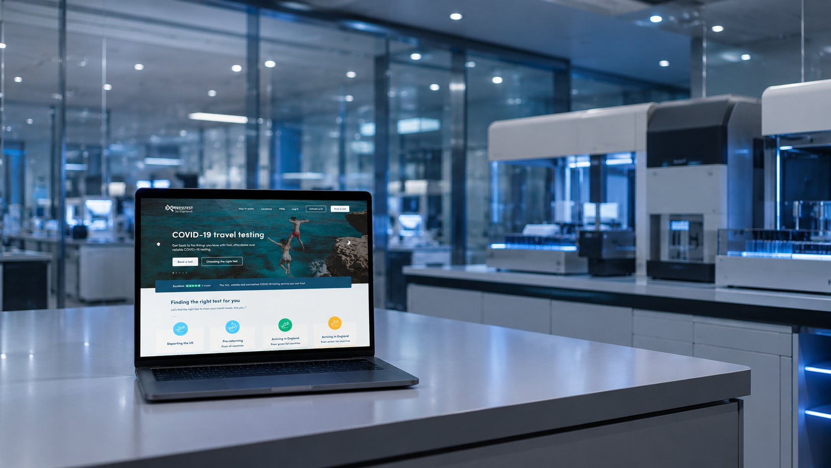 ExpressTest platform and service ecosystem